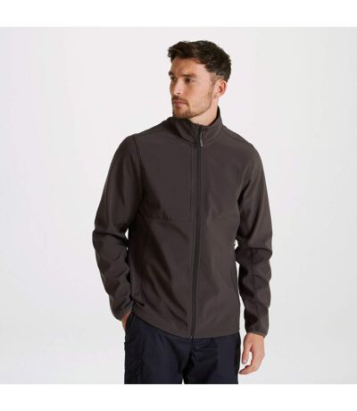Mens Expert Basecamp Soft Shell Jacket Carbon Grey Craghoppers