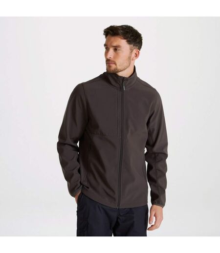 Mens Expert Basecamp Soft Shell Jacket Carbon Grey Craghoppers