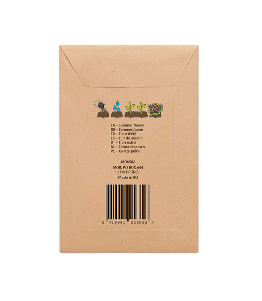 Seedlope mixed flower seeds one size beige MidOcean-2
