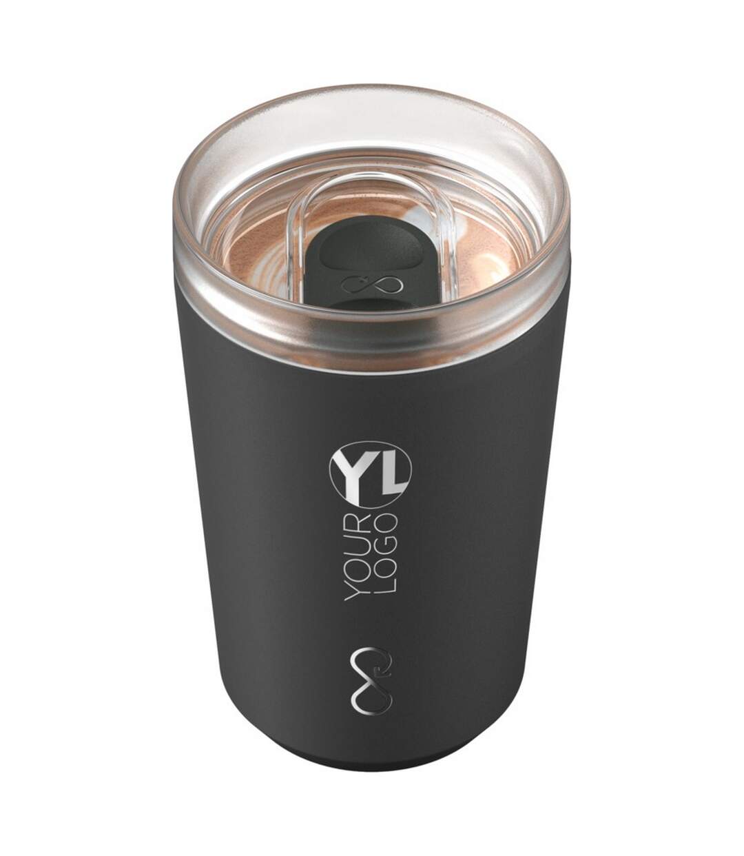 Insulated 350ml tumbler one size black Ocean Bottle-4