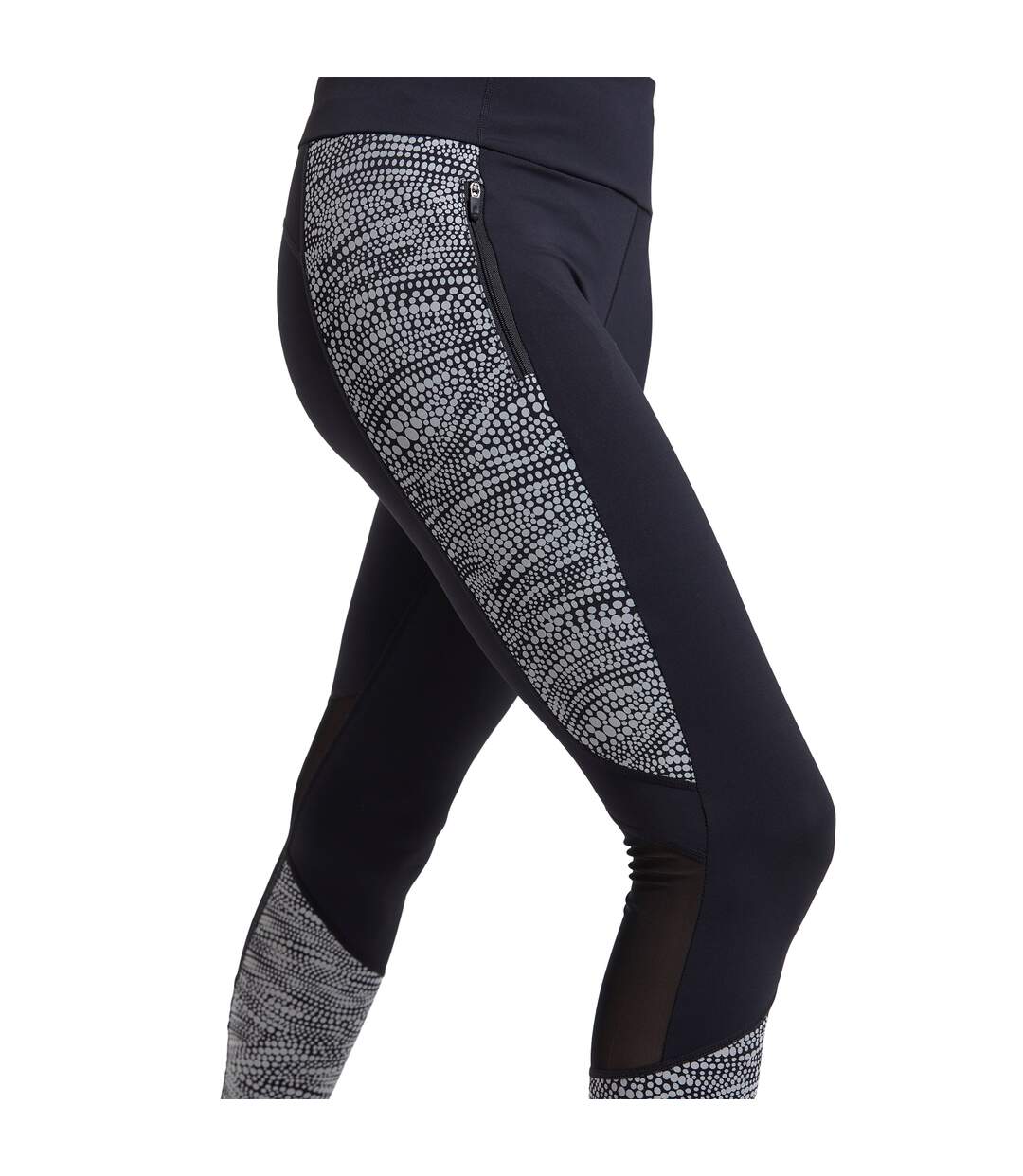 Legging 7/8 pro femme noir Mountain Warehouse-4