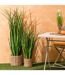 Plante Artificielle Bunch de Lin Zya 122cm Vert-4