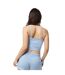 Womens/ladies Double Strap Vest Top Soft Blue Jack Wills-3