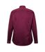 Mens Oxford Collared Long-sleeved Shirt Oxblood Ted Baker-3