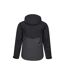 Mens Verge Extreme Waterproof Jacket Black Mountain Warehouse-2