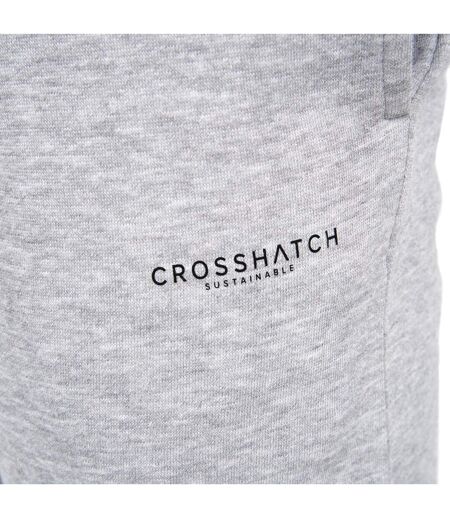 Crosshatch Mens Complainz Sweatpants (Grey Marl)