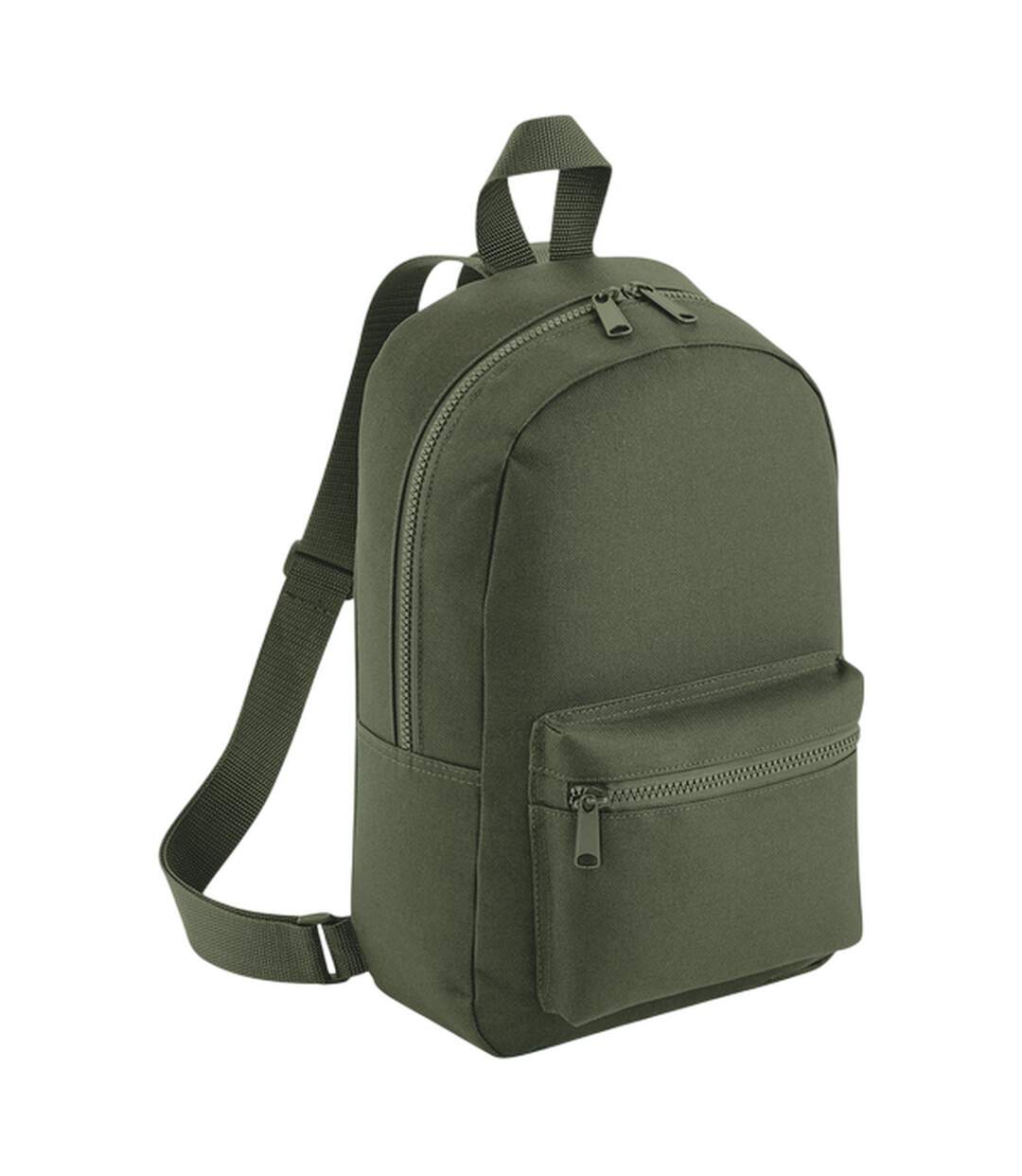 Mini Sac À Dos Essential Fashion Taille Unique Vert Olive Bagbase-2
