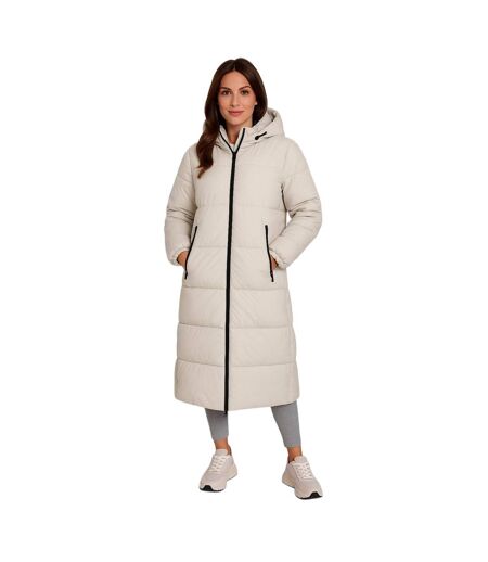 Doudoune Motif/style Matelassé Femme Beige Respect