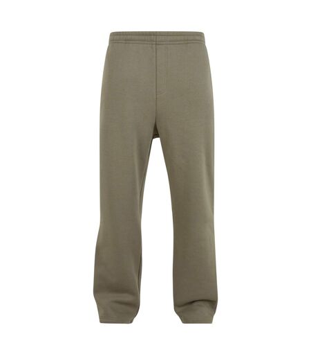 Unisex Adult Fluffy Jogging Bottoms Pale Olive Build Your Brand