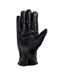 Mens Sheepskin 3 Point Stitch Glove Black Pretty Green-2