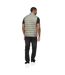 Mens Gattering Mve Quilted Gilet Sage Crosshatch-3