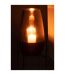 Vase en Verre Design Milan 48cm Or & Noir-3