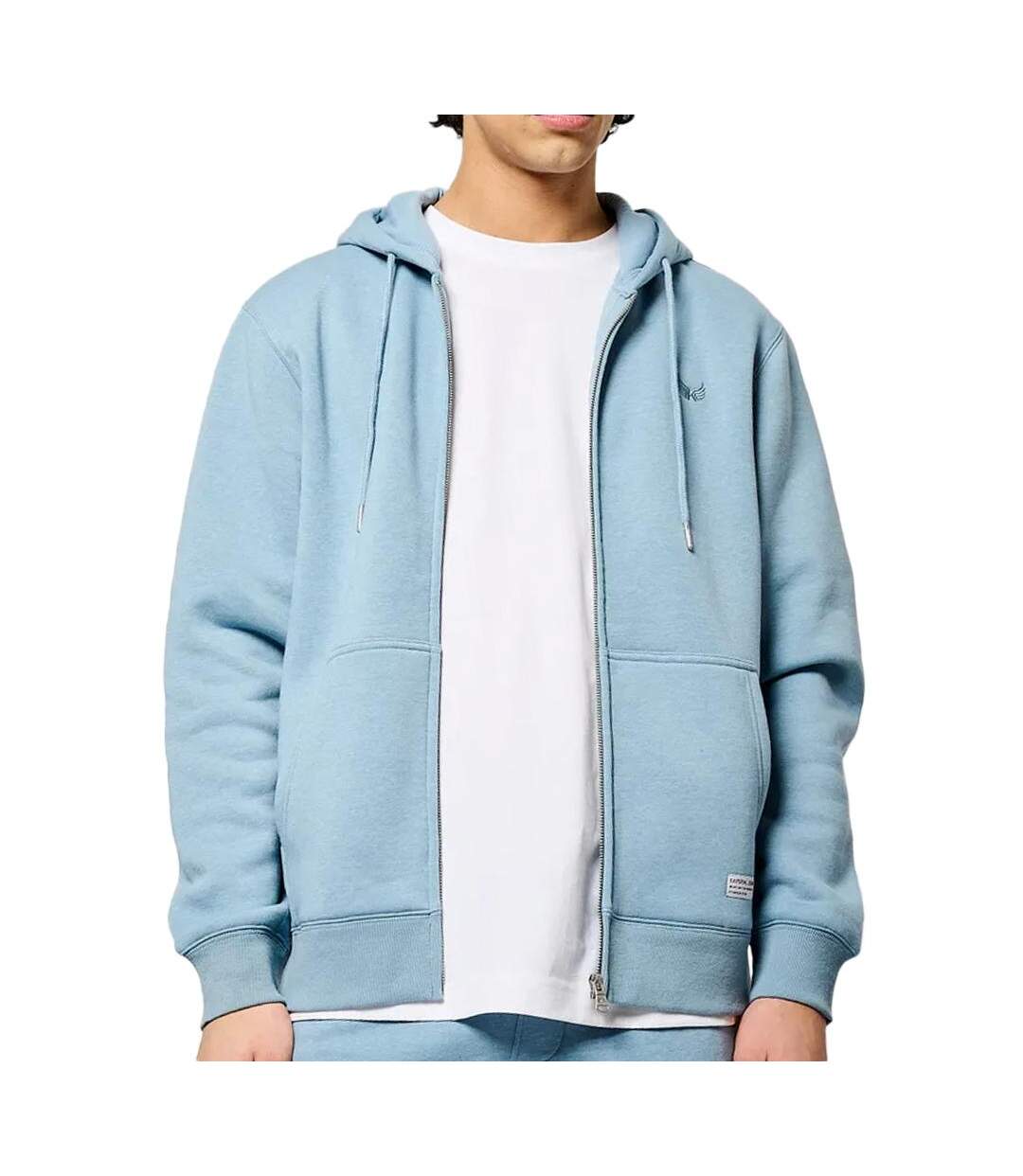 Sweat zippé bleu homme kaporal boly25em33 - s-1