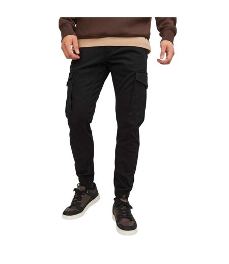 Pantalon À Poches Flake Homme Noir Jack And Jones