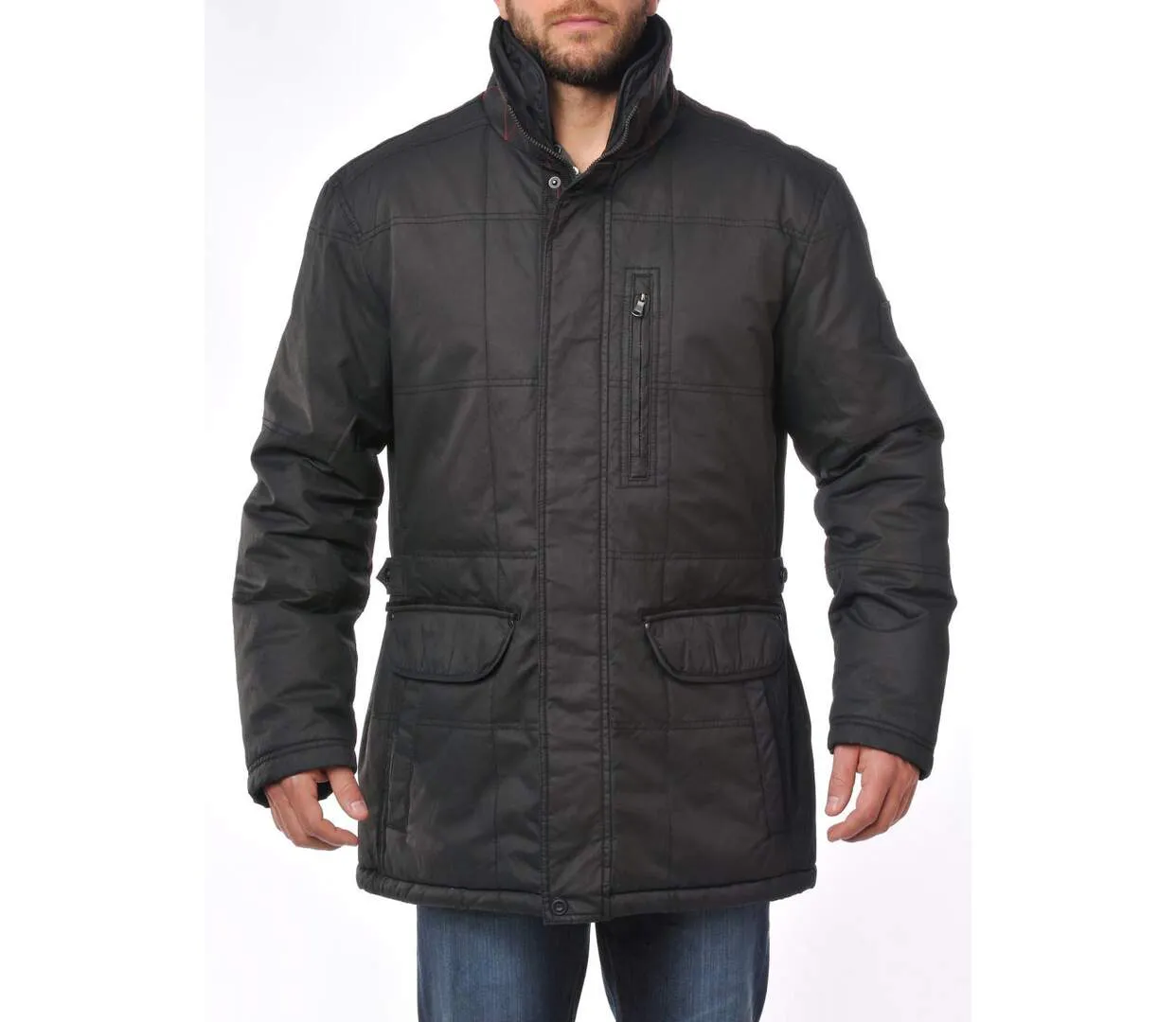 Parka doublée tissu déperlant NOVAK-1