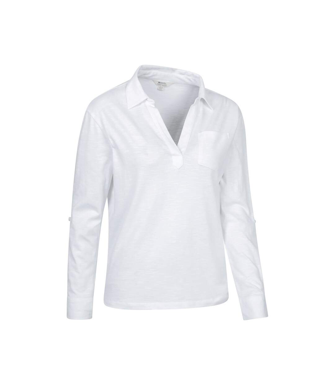 Polo Brae Femme Blanc Mountain Warehouse-4