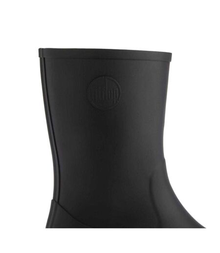 Womens/ladies Waterproof Wellington Boots Navy Fit Flop