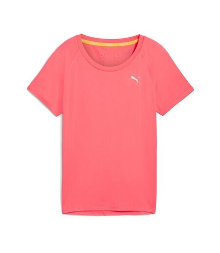 Maillot de sport rose femme puma run cloudspun - m