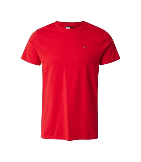 T-shirt rouge  homme tommy hilfiger tjm xslim - l