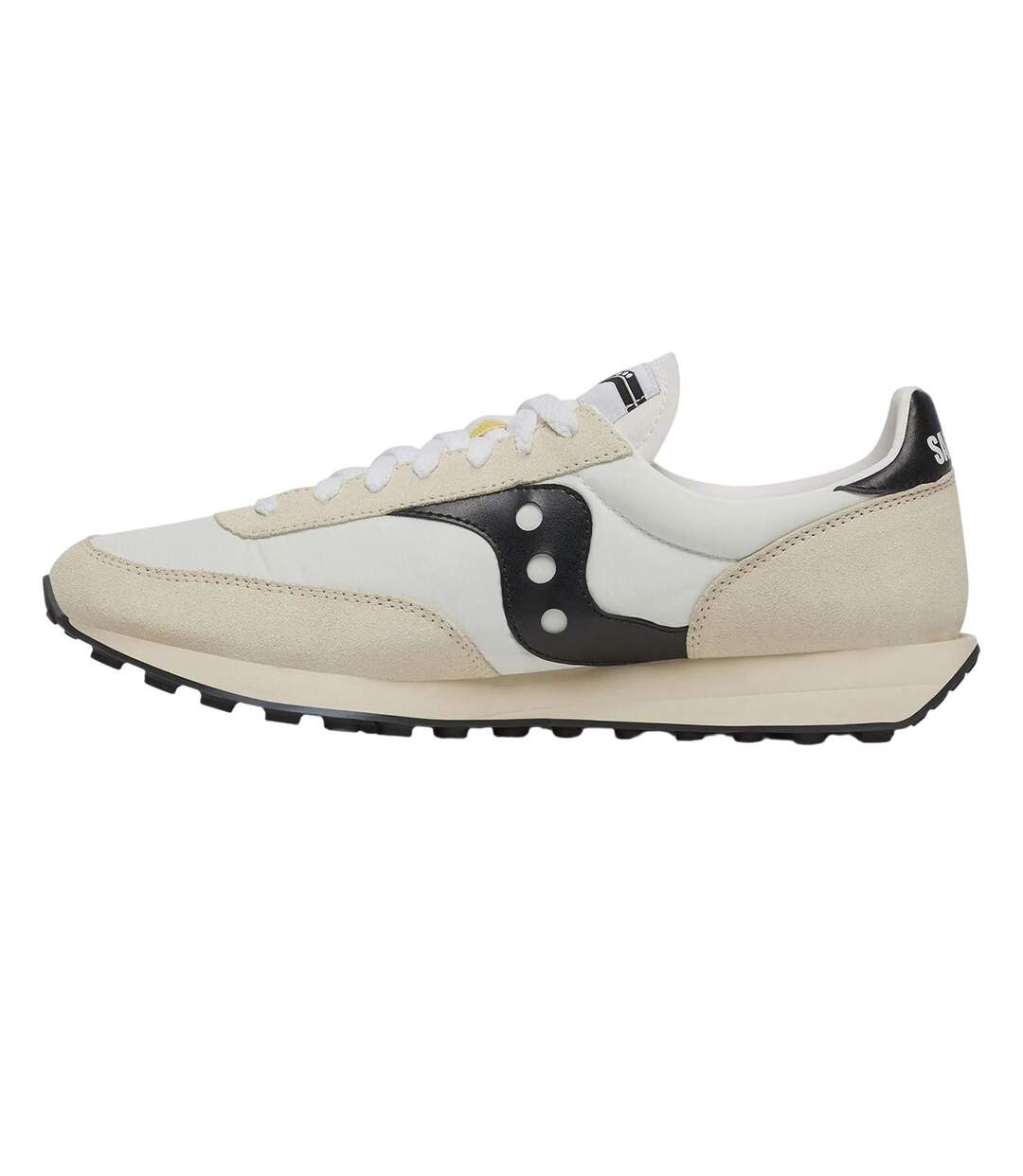 Mens 80 Suede Trainers White Saucony-3