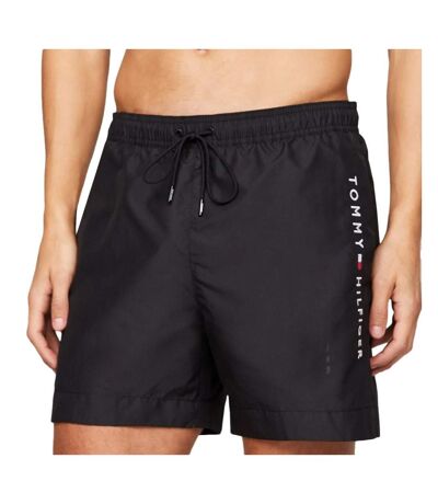Short de bain noir homme tommy hilfiger medium drawstring - l