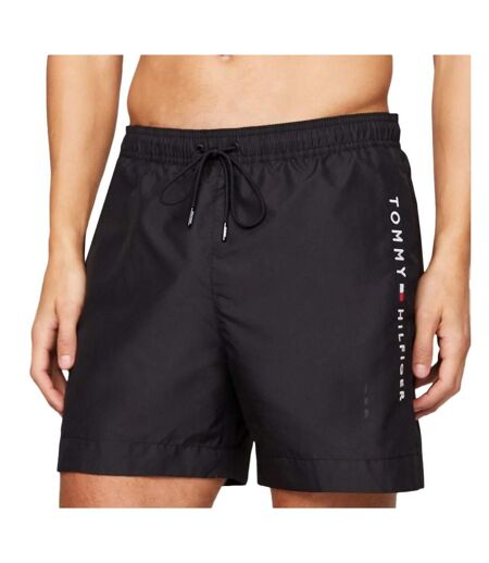 Short de bain noir homme tommy hilfiger medium drawstring - l