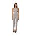 Combinaison Sans Manches Femme Gris Honeyz-4