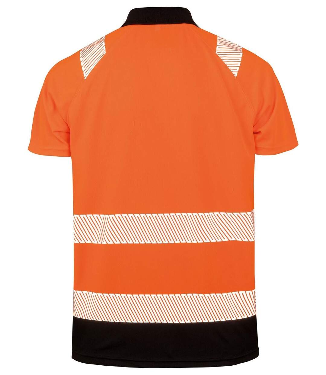 Polo haute visibilité sécurité ECORESPONSABLE - R501X - orange
