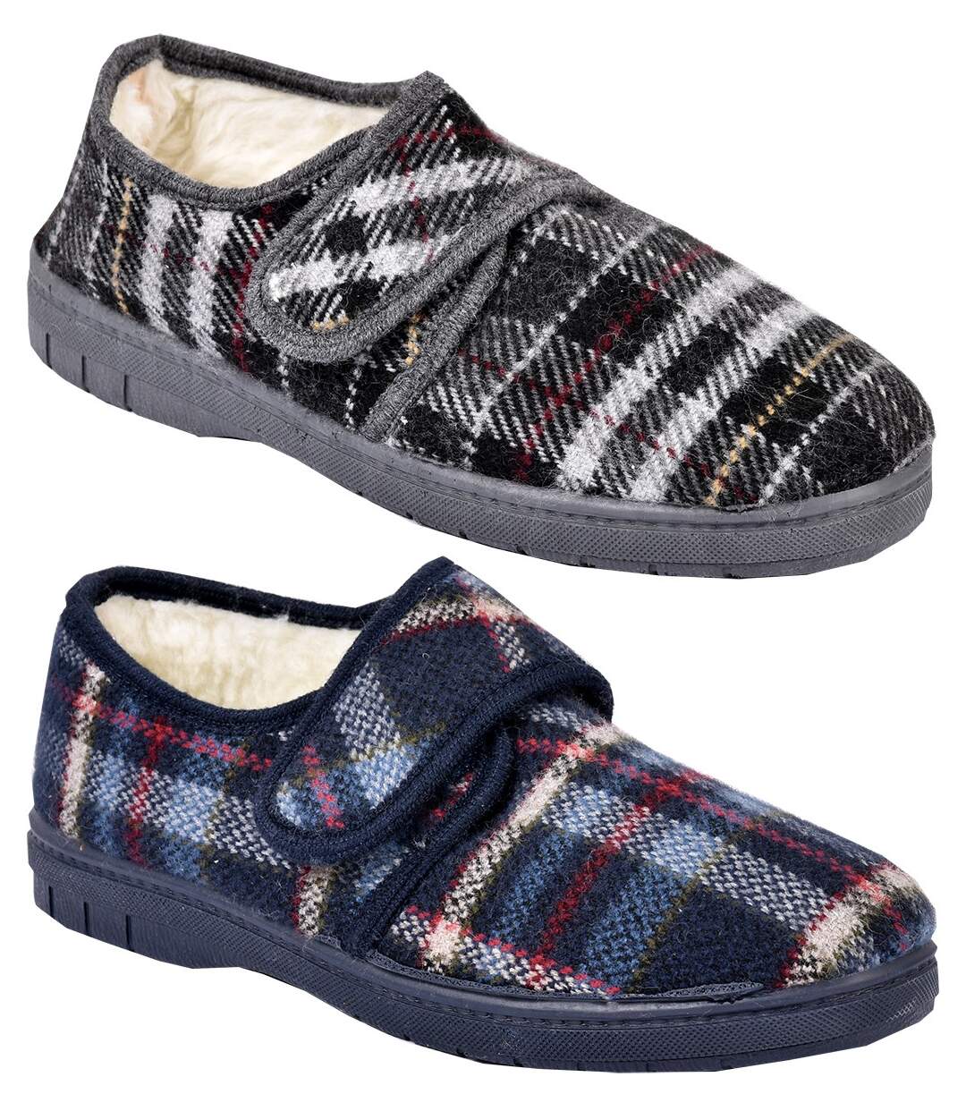 CHARENTAISE Homme Pantoufle PREMIUM 980PANO GRIS-5