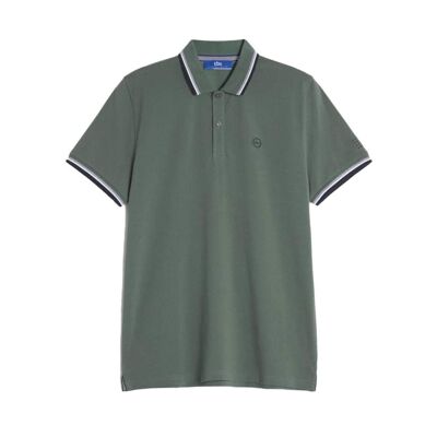 Polo Gris Homme TBS Yvanee - 3XL