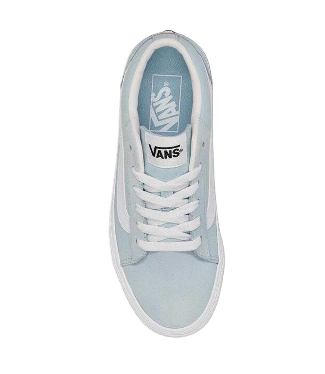 Baskets Motif/style Rayure Latérale Vero Femme Bleu Pâle Turquoise Pâle Vans-3