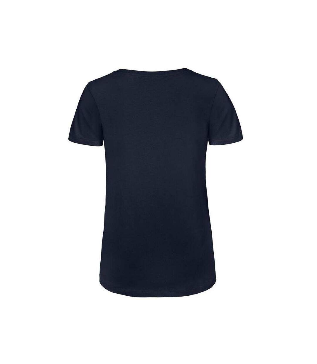 Tee-shirt col V en coton bio FEMME B&C COLLECTION