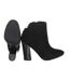 Heeled ankle boots with round toe FLLUA3SUE09 woman