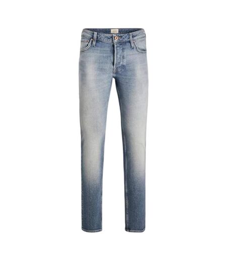 Mens Glenn 5 Pockets Skinny Jeans Blue Denim Jack And Jones