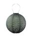 Lanterne solaire Round 30 cm Folia - Vert sauge