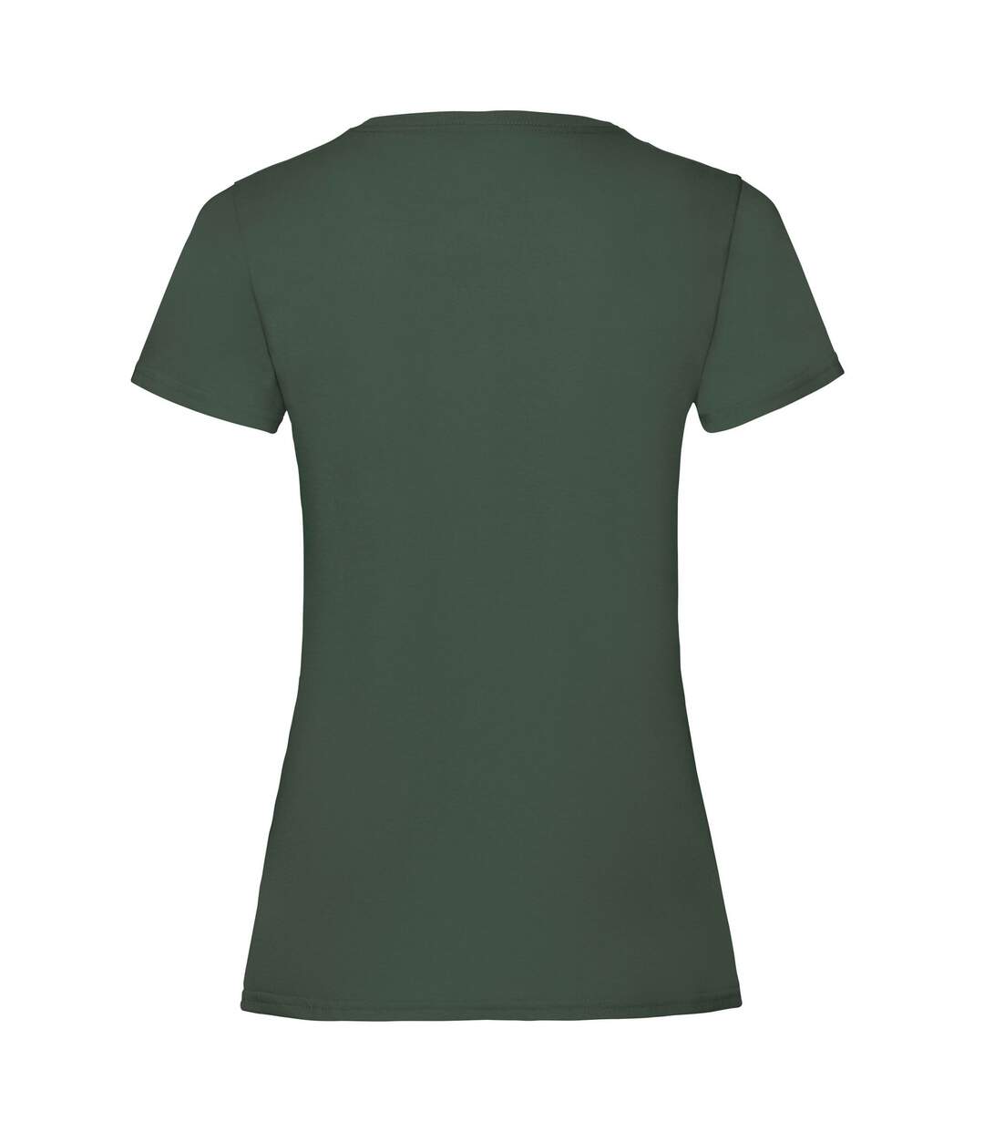 T-shirt femme vert bouteille Fruit of the Loom