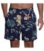 Short Motif/style Fleurs Tropicales Authentic Nepenthe Homme Bleu Marine Rose Levis-1