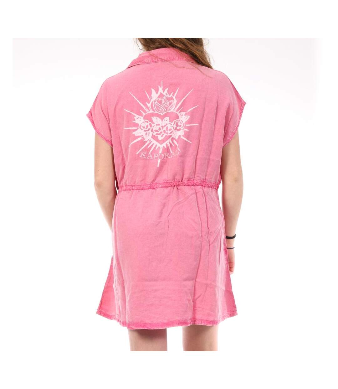 Robe rose femme kaporal miami-2