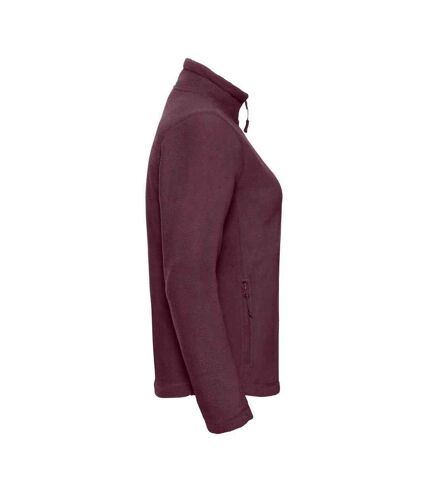 Russell Womens/Ladies Outdoor Fleece Jacket (Burgundy) - UTPC6613