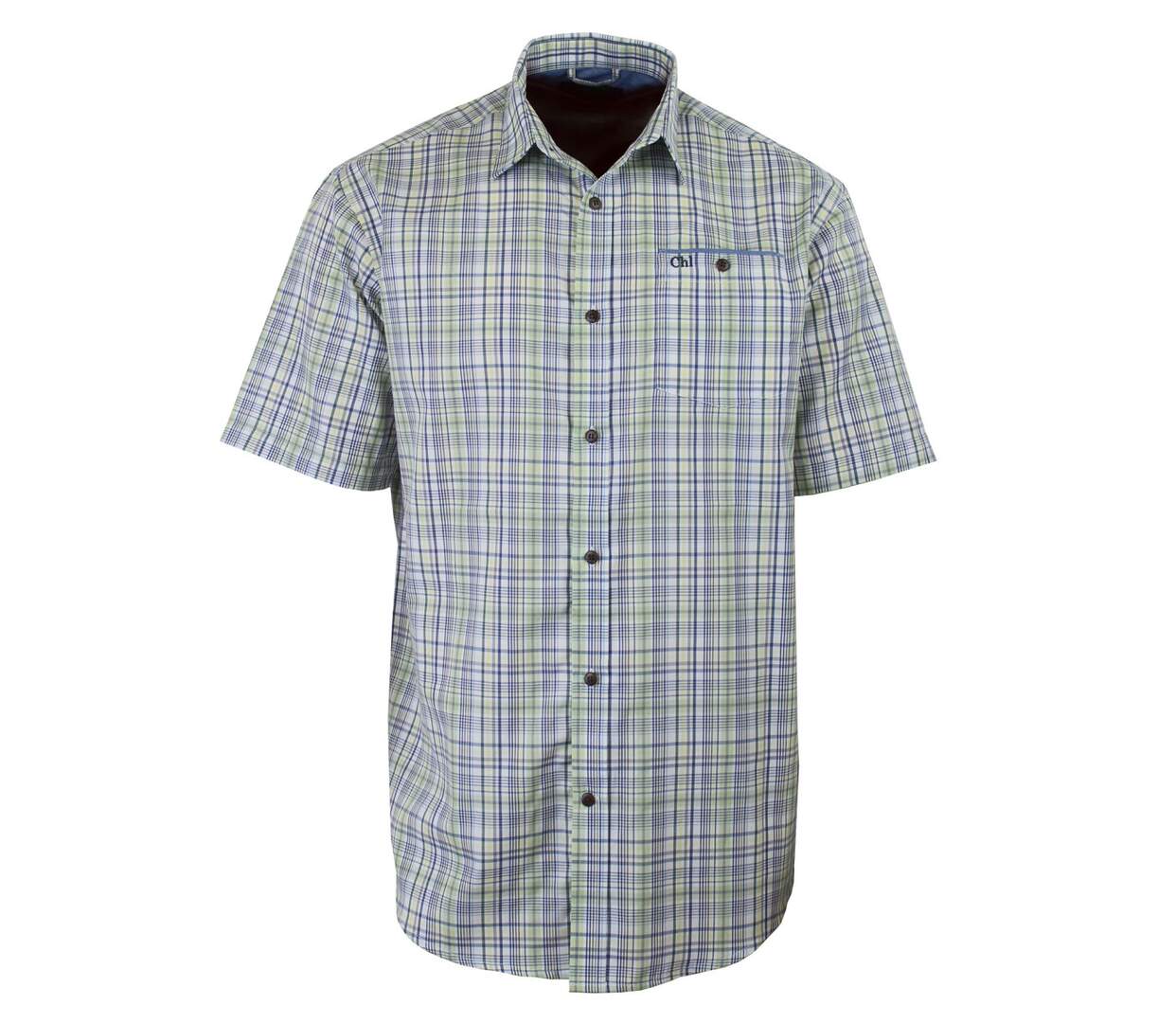 Chemise manches courtes 1 poche poitrine CH4011-1