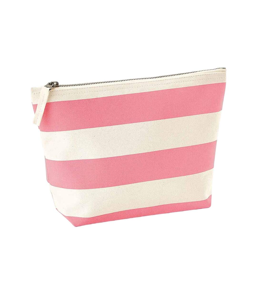 Sac à accessoires nautical taille unique beige pâle / rose Westford Mill-1