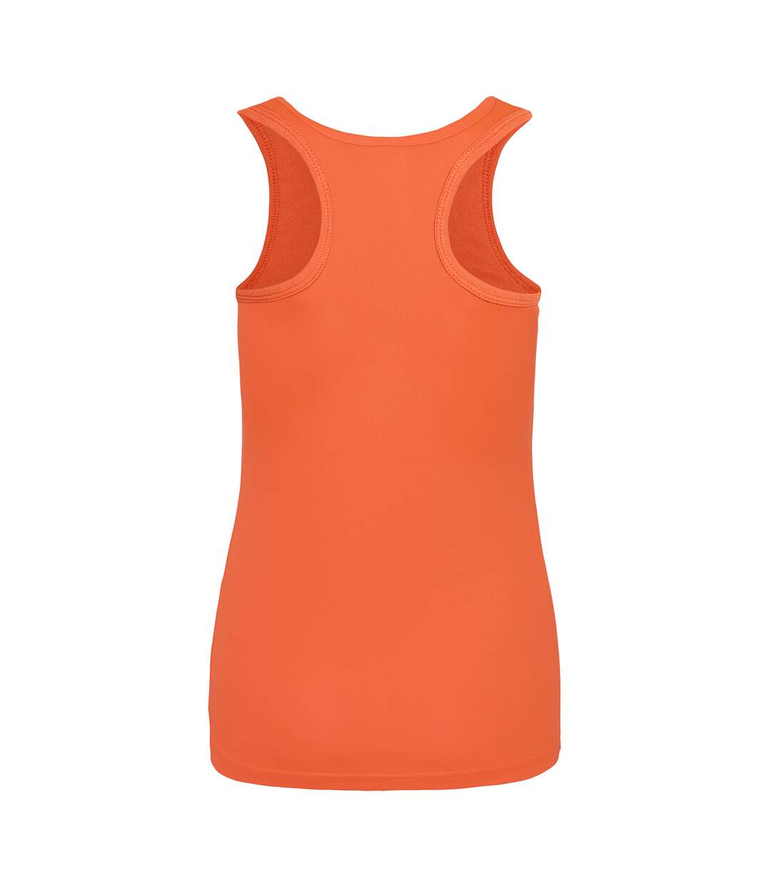 Débardeur sport femmes orange électrique AWDis-2