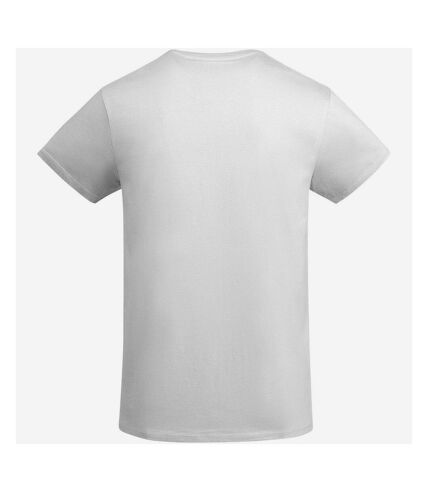 Roly Mens Breda Plain T-Shirt (White) - UTPF4225
