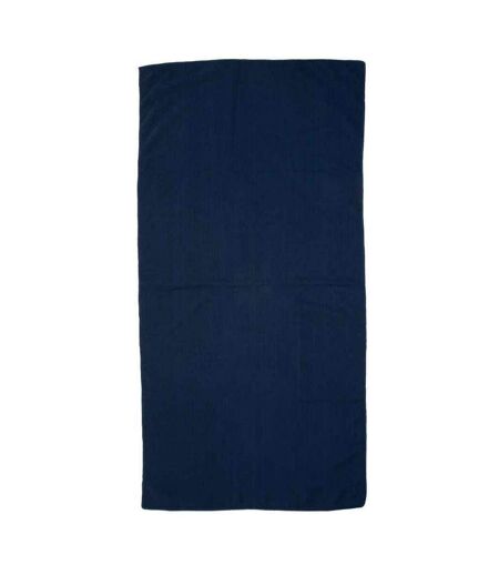 Serviette de bain pour invités taille unique bleu marine Towel City