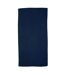 Microfibre guest towel one size navy Towel City-1