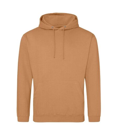 Awdis Unisex Adult College Hoodie (Caramel Latte)