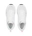 Womens/ladies Pro Mira Synthetic Leather Trainers White Pink USA Pro-3