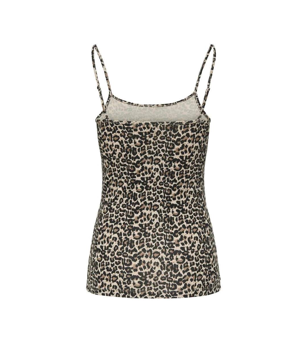 Débardeur marron/noir femme jdy ava 15148401 - l-2