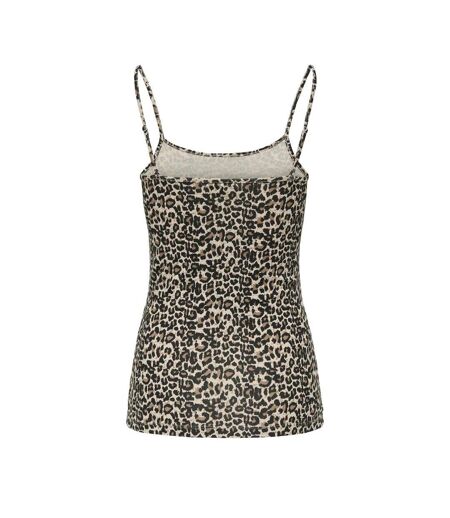 Débardeur marron/noir femme jdy ava 15148401 - l