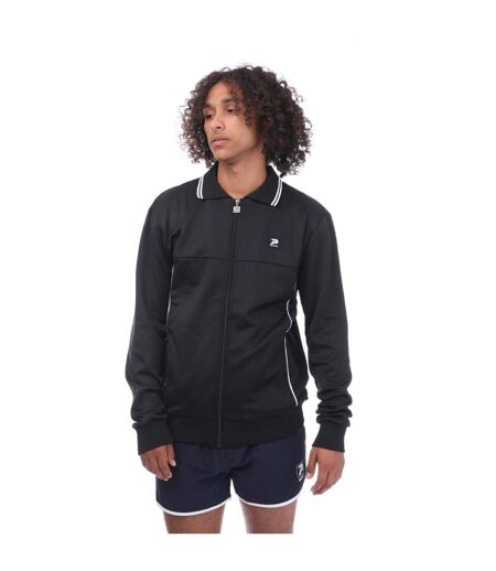 Mens reims track top black Patrick